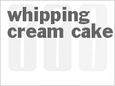 recipe for whipping cream cake