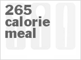 recipe for 265 calorie meal