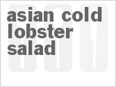 Asian Cold Lobster Salad