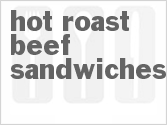 Hot Roast Beef Sandwiches