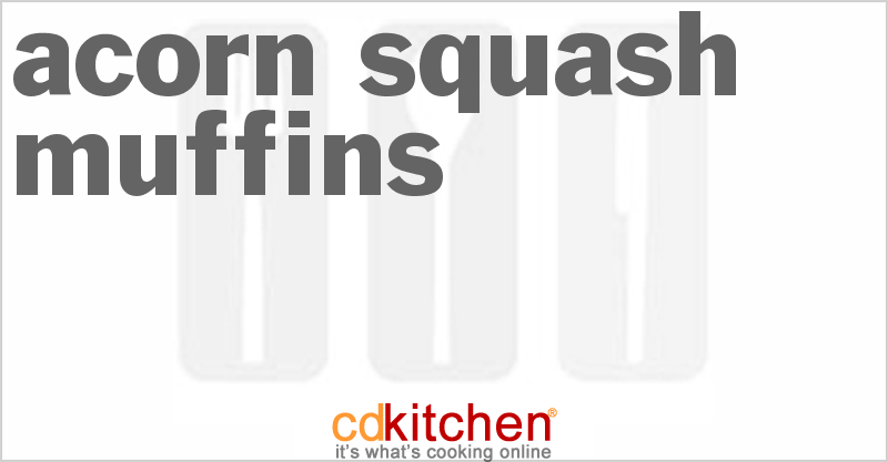 Acorn Squash Muffins - CDKitchen.com