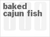 recipe for baked cajun fish