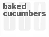 recipe for baked cucumbers