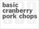 recipe for basic slow cooker cranberry pork chops