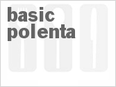 recipe for basic polenta