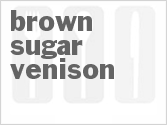 recipe for brown sugar venison