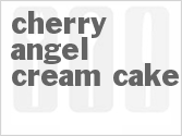 recipe for cherry angel cream cake