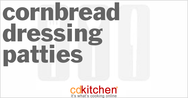 Cornbread Dressing Patties - CDKitchen.com