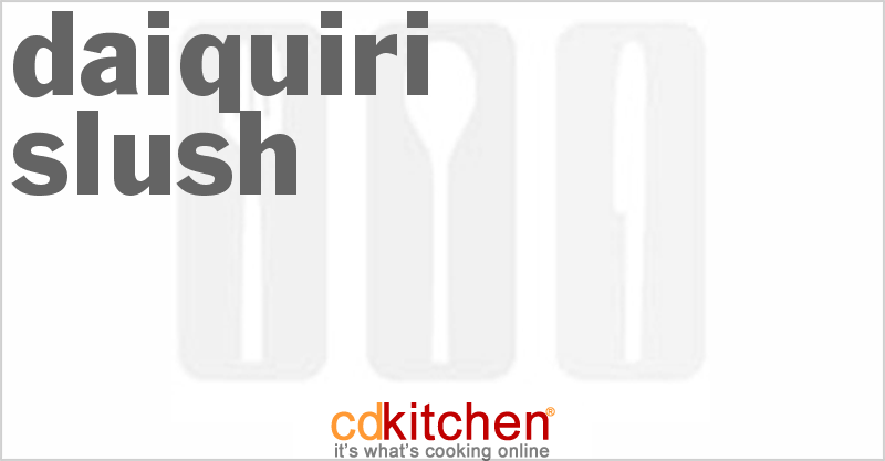 Daiquiri Slush - CDKitchen.com