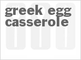recipe for greek egg casserole