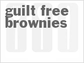 recipe for guilt free brownies