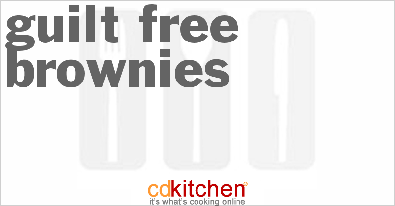 Guilt Free Brownies - CDKitchen.com