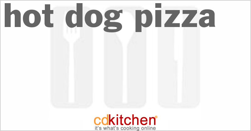 Hot Dog Pizza - CDKitchen.com