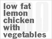 recipe for low fat lemon chicken with vegetables