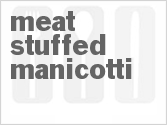 recipe for meat-stuffed manicotti