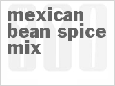 recipe for mexican bean spice mix