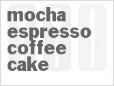 recipe for mocha espresso coffee cake