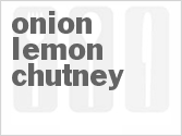 recipe for onion lemon chutney