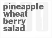 recipe for pineapple wheat berry salad