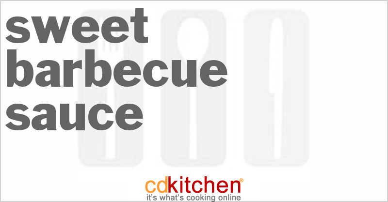 Sweet Barbecue Sauce - CDKitchen.com