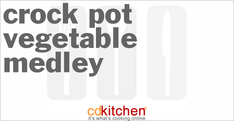 Vegetable Medley - CDKitchen.com