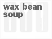 recipe for wax bean soup