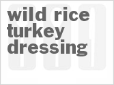Wild Rice Turkey Dressing