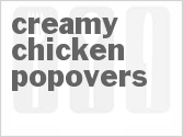 Creamy Chicken Popovers