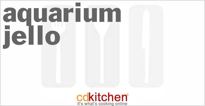 Aquarium Jello - CDKitchen.com