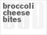 recipe for broccoli cheese bites