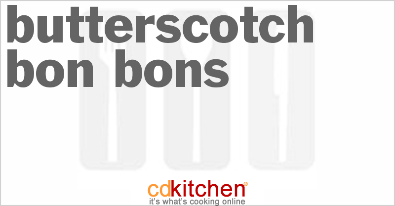 Butterscotch Bon-Bons - CDKitchen.com