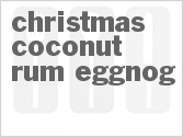 recipe for christmas coconut rum eggnog