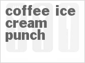 recipe for coffee ice cream punch