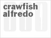 recipe for crawfish alfredo
