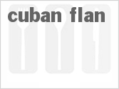 recipe for cuban flan