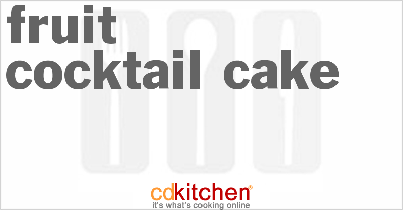 Fruit Cocktail Cake - CDKitchen.com