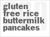 recipe for gluten-free rice buttermilk pancakes