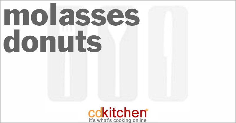 Molasses Donuts - CDKitchen.com