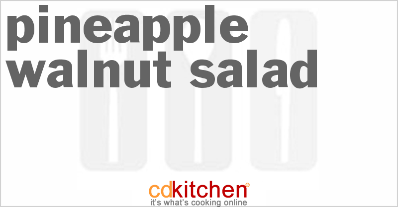 Pineapple Walnut Salad - CDKitchen.com