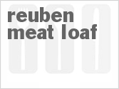 recipe for reuben meat loaf