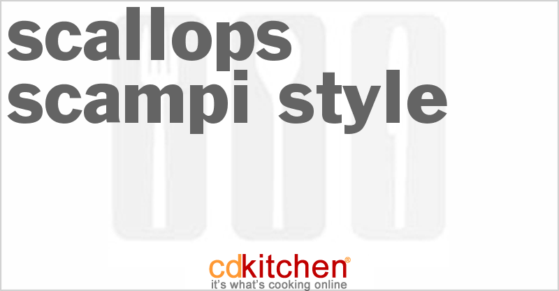 Scallops Scampi Style - CDKitchen.com