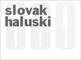 recipe for slovak haluski