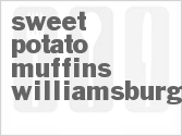 recipe for sweet potato muffins williamsburg