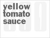 recipe for yellow tomato sauce