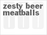 recipe for zesty slow cooker beer meatballs