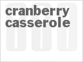 Cranberry Casserole