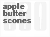 recipe for apple butter scones