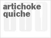 recipe for artichoke quiche