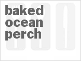 recipe for baked ocean perch