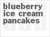 recipe for blueberry ice cream pancakes